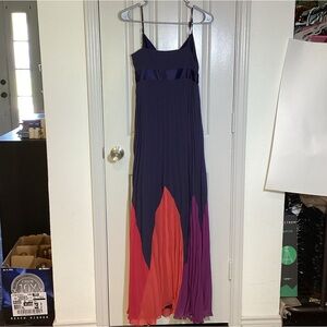 Bcbg long chiffon dress 2